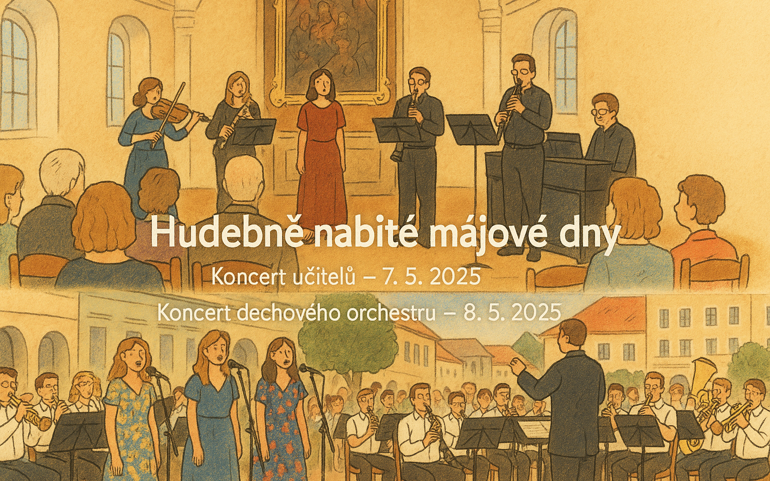 Obrázek pro novinku: Hudebně nabité májové dny v podání ZUŠ Chrast